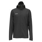 Mammut Wanderjacke Alto Hardshell Hooded (wasserdicht, PFC-frei) schwarz Herren
