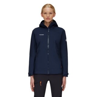 Mammut Regen-/Wanderjacke Convey Tour Hardshell (Gore-Tex 2.5‑Lagen, wasserdicht) marineblau Damen