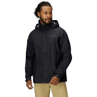 Marmot Wanderjacke-/Regenjacke PreCip Eco (wasserdicht, atmungsaktiv, PFC-frei) 2025 schwarz Herren