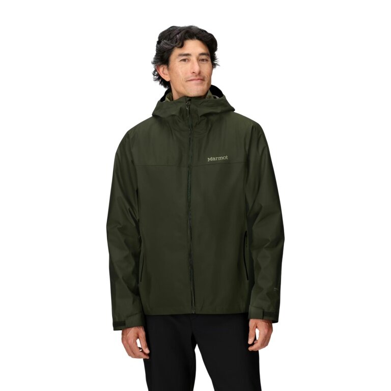 Marmot Wanderjacke-/Regenjacke Minimalist Pertex 3in1 (Hardschell, wasserdicht) grün/olive Herren