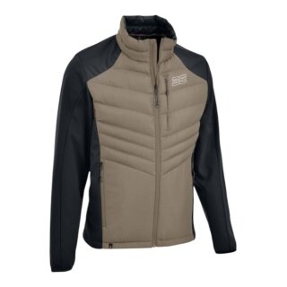 Maul Hybrid-Thermojacke Sudleskopf Ultra (wärmeisolierung, atmungsaktiv) beige/schwarz Herren