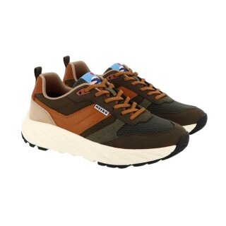 Meeko Sneaker Pongo Forrest - grün/braun Herren
