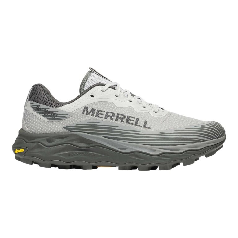 Merrell Trail-Laufschuhe Agility Peak 6 GTX (wasserdicht, Rock Plate) grau Herren