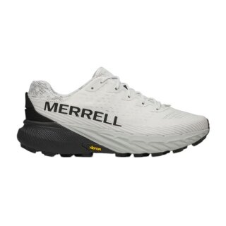 Merrell Trail-Laufschuhe Agility Peak 5 (angenehmer Tragekomfort, Rock Plate) weiss/schwarz Herren