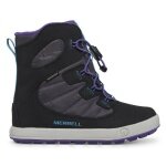 Merrell Winterstiefel Snow Bank 4.0 WTRPF (wasserdicht, warm) schwarz/purple Mädchen
