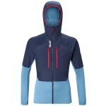 Millet Fleecejacke Parmelan Hybrid Hoodie (winddicht, atmungsaktiv) dunkelblau/saphir Herren
