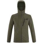 Millet Softshelljacke Magma Shield Hoodie (angenehmes Tragegefühl) khakigrün Herren