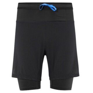 Millet Trail-Laufhose Intense 2in1 Short (schnelltrocknend, eingehängte Innenhose) kurz schwarz Herren