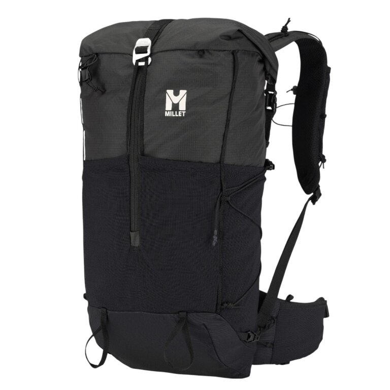 Millet Wanderrucksack Parmelan (für Tagestouren, komfortables Tragesystem) schwarz - 25 Liter