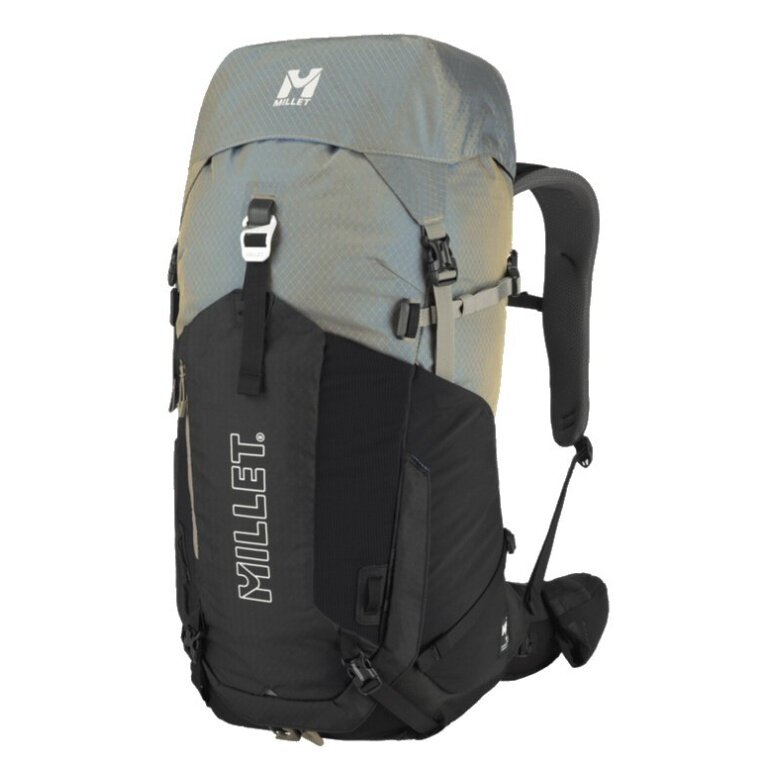 Millet Wanderrucksack Ubic 40 (für Mehrtagestouren, komfortables Tragesystem, vielseitig) 2025 schwarz/sand - 40 Liter