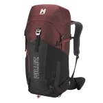 Millet Wanderrucksack Ubic 40 (für Mehrtagestouren, komfortables Tragesystem, vielseitig) 2026 schwarz/rot - 40 Liter