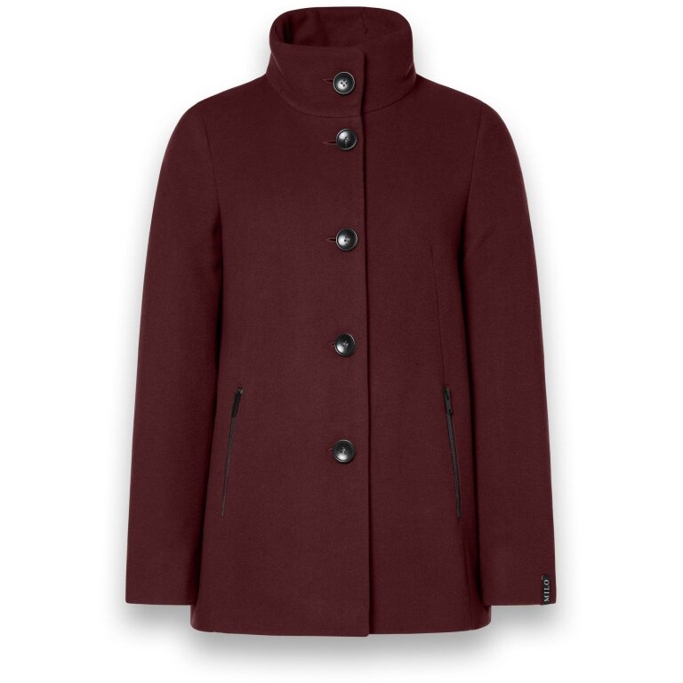 Milo Wintermantel Janna (Wollmischung) bordeaux/rot Damen