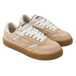 MoEa Sneaker Gen9 - Corn Full Beige Suede - sandbraun