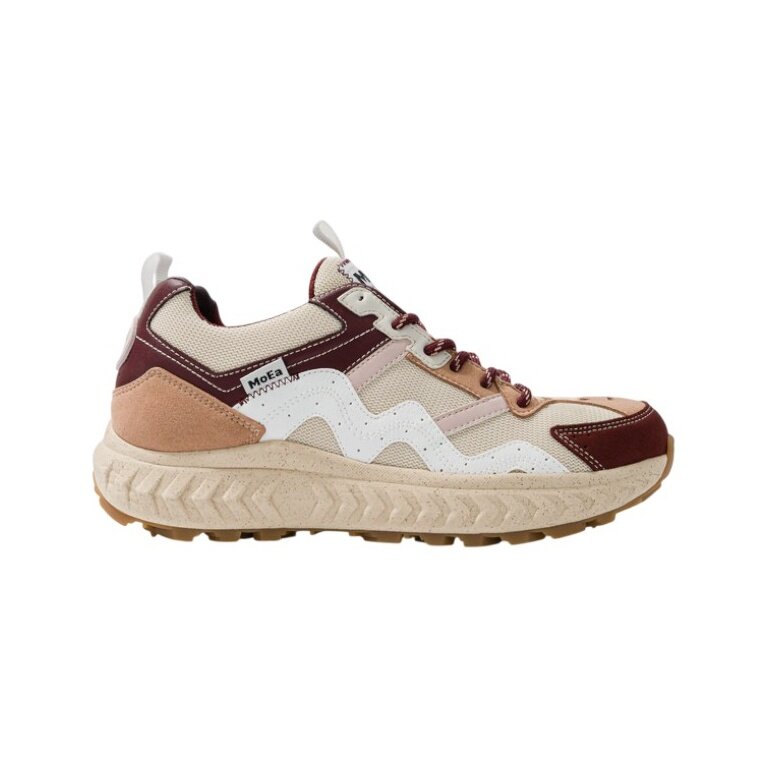 MoEa Sneaker Gen7 - Grapes Beige Wine - beige/winerot Herren
