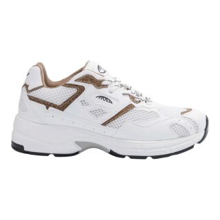 MoEa Sneaker Rush Palm - weiss/braun