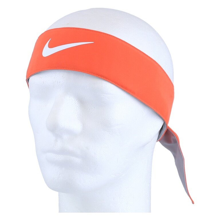 Nike Stirnband Premier Head Tie 2026 orange/weiss - 1 Stück