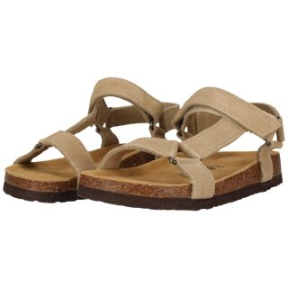 NOU Sandale Cyprian Leather V2 Cork beige Damen