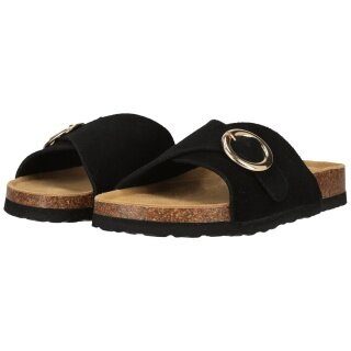 NOU Sandale Jaca V2 Cork schwarz Damen