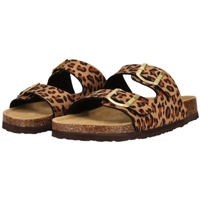NOU Sandale Whitehill V2 Cork leopardbraun Damen