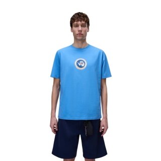 Napapijri Freizeit-Tshirt S-Phos (Baumwolle) blau Herren
