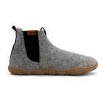 NewVe Barfussschuhe Sneaker Skyline (Filzwolle) grau