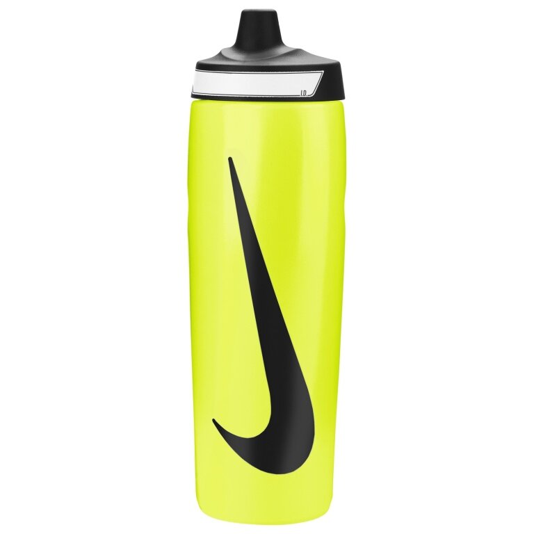 Nike Trinkflasche Refuel Bottle Grip limegelb/schwarz 709ml