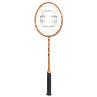 OLIVER Badmintonschläger Hire Graphite (Schulsport, Freizeit, Sportcenter) orange - besaitet -