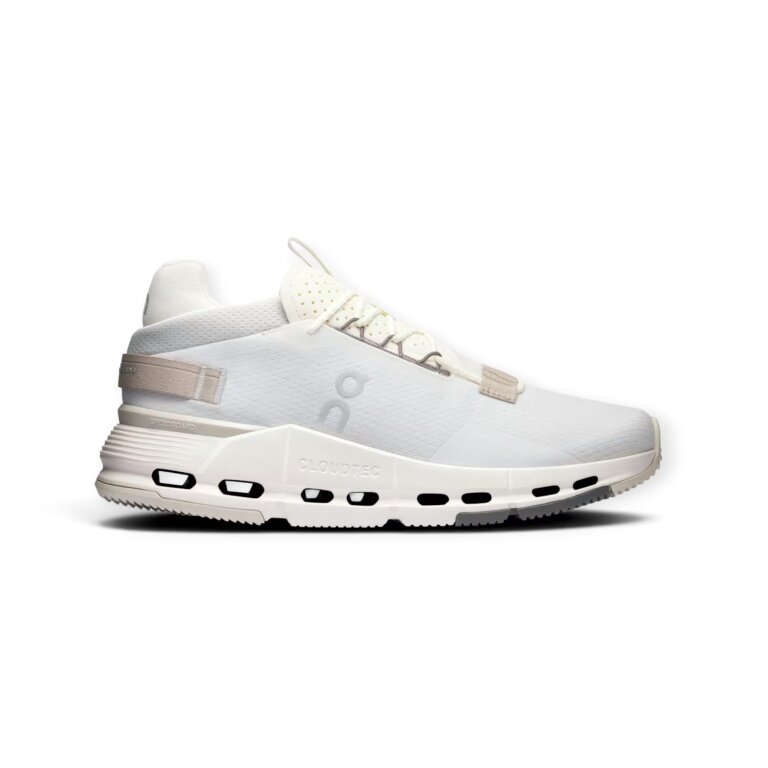 ON Sneaker Cloudnova 2 weiss/sand Damen