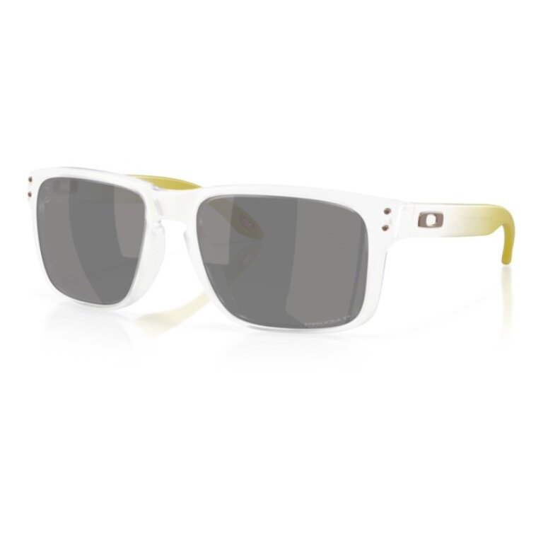 Oakley Sonnenbrille Holbrook Polarisiert 9102AP (Glasfarbe: Prizm black polarized) 2026 matt transparent - 1 Brille
