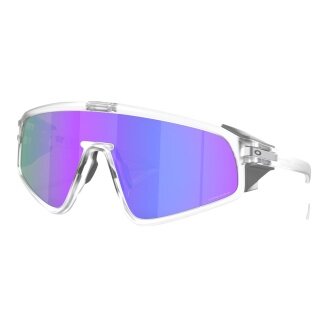 Oakley Sonnenbrille Latch panel (Glasfarbe: Prizm violet) transparent matt - 1 Brille