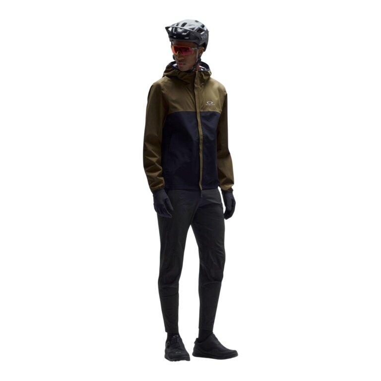 Oakley Fahrradjacke Elements Shell Jacket 2.0 (atmungsaktiv, MTB Trail) armygrün Herren