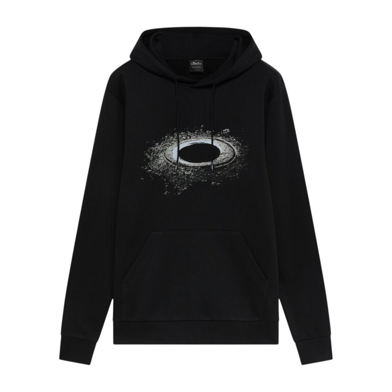Oakley Kapuzenpullover Hoodie Lunar Ellipse (gebürsteter Baumwolle) schwarz Herren