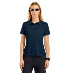 Odlo Wander-/Freizeit Polo Cubic Light (leicht, schnelltrocknend) sapphireblau Damen