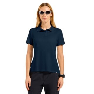Odlo Wander-/Freizeit Polo Cubic Light (leicht, schnelltrocknend) sapphireblau Damen