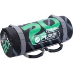 Pure2Improve Fitness Powerbag 20,0kg - schwarz/grün -