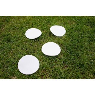 Powershot Markierungsscheiben 24er Set inkl. Tragetasche weiss