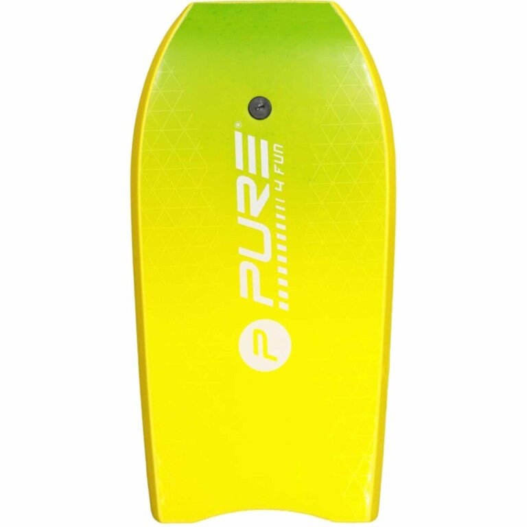 Pure4Fun Bodyboarding-Board gelb 94 x 48 x 5 cm