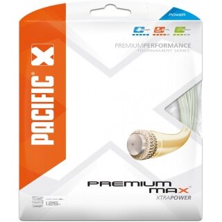 Pacific Tennissaite Premium Max (Power+Beschleunigung) natur 12m Set