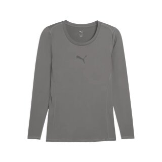 Puma Funktionsunterwäsche Langarmshirt teamLIGA26 Baselayer Tee grau Herren