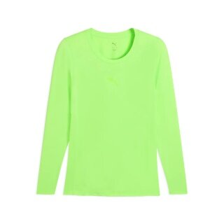Puma Funktionsunterwäsche Langarmshirt teamLIGA26 Baselayer Tee neongrün Herren