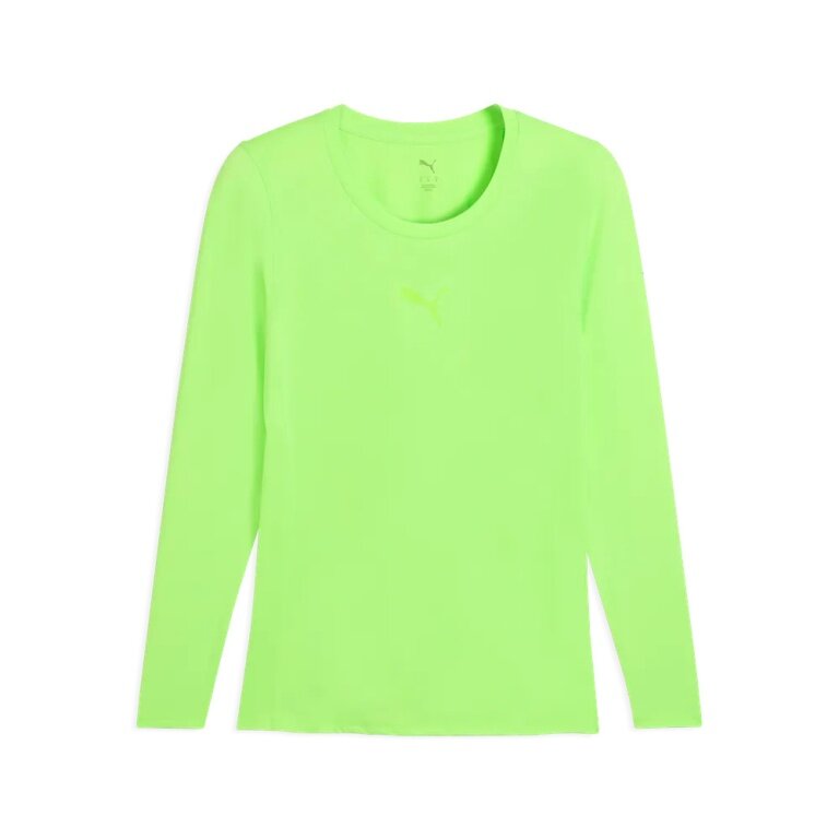 Puma Funktionsunterwäsche Langarmshirt teamLIGA26 Baselayer Tee neongrün Herren