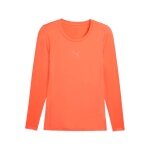 Puma Funktionsunterwäsche Langarmshirt teamLIGA26 Baselayer Tee neonorange Herren