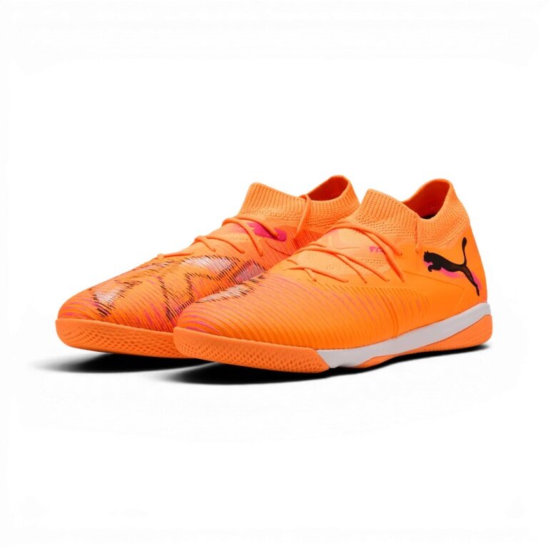Puma Fussballschuhe Future 8 Match IT (Indoor Training/Hallentraining) orangerot Herren
