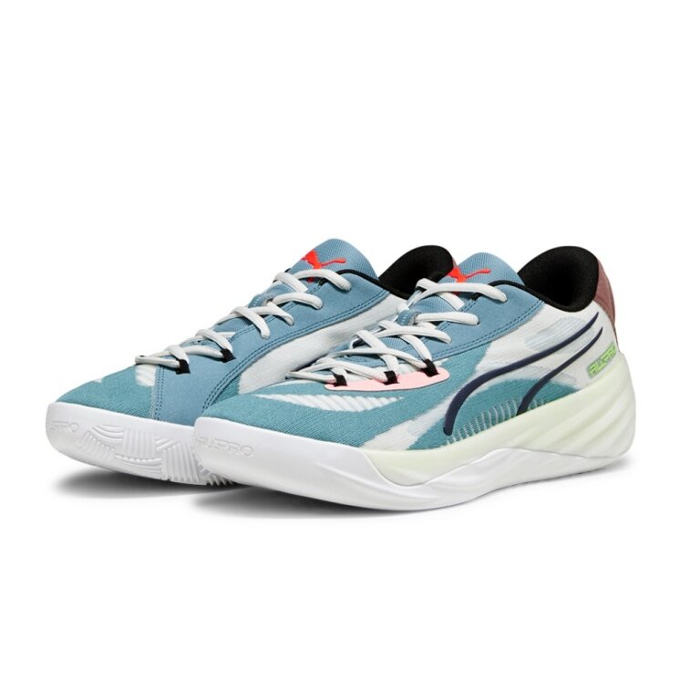 Puma Hallen-Indoorschuhe All-Pro Nitro blau/bunt Herren