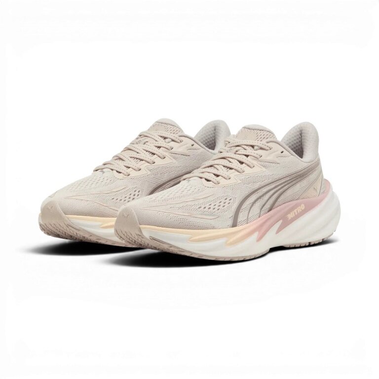 Puma Laufschuhe Velocity Nitro 5 (Leichtigkeit) beige Damen