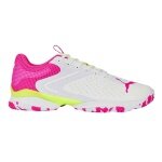 Puma Tennisschuhe Solarattack RCT Allcourt weiss/violett/lime Herren