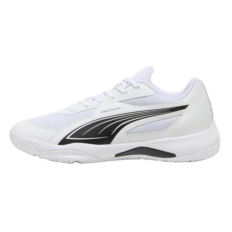 Puma Hallen-Indoorschuhe Solarflash III weiss/schwarz Herren