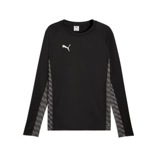 Puma Sport-Langarmshirt teamLIGA26 Training Sweat (100% rec. Polyester, atmungsaktiv) schwarz Herren