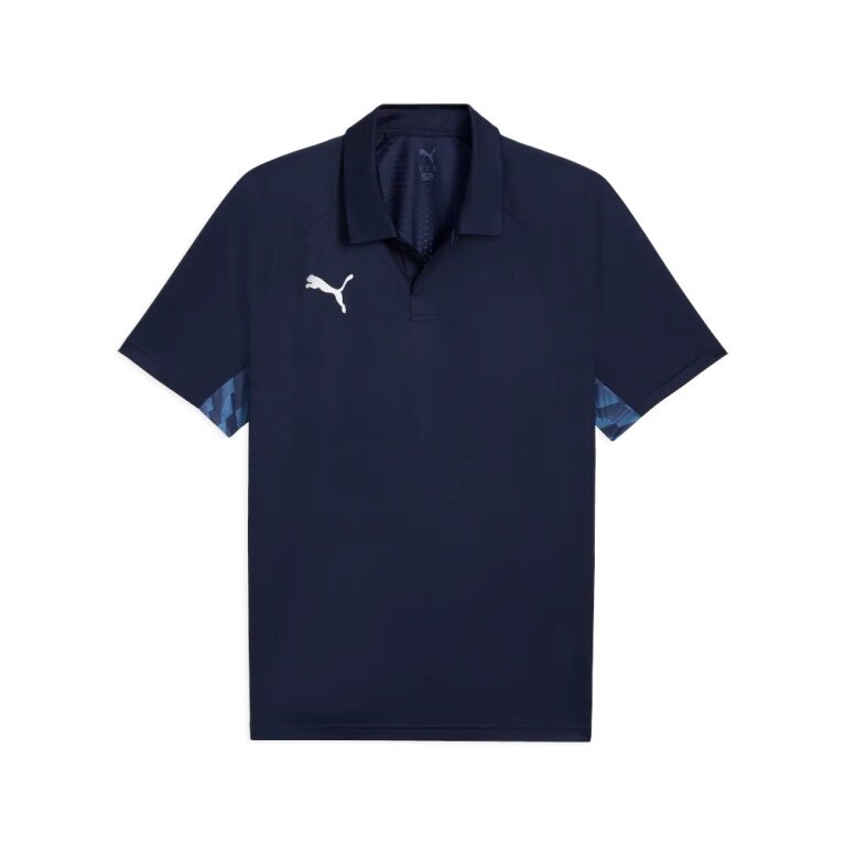 Puma Sport-Polo teamLIGA26 Sideline (hoher Tragekomfort, atmungsaktiv) navyblau Herren
