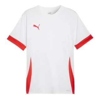 Puma Sport-Shirt teamGOAL Matchday Jersey weiss/rot Herren